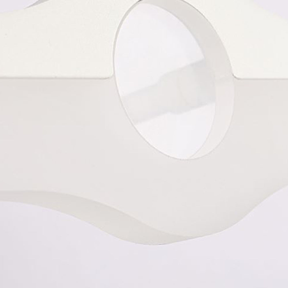 Arisha Dekorative Modern LED Wandleuchte Schwarz/Weiß Badezimmer Metall/Acryl