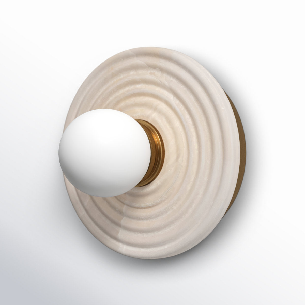 Syraean Modern Minimalist Alabaster Glass Wall Lamp - Letslighting