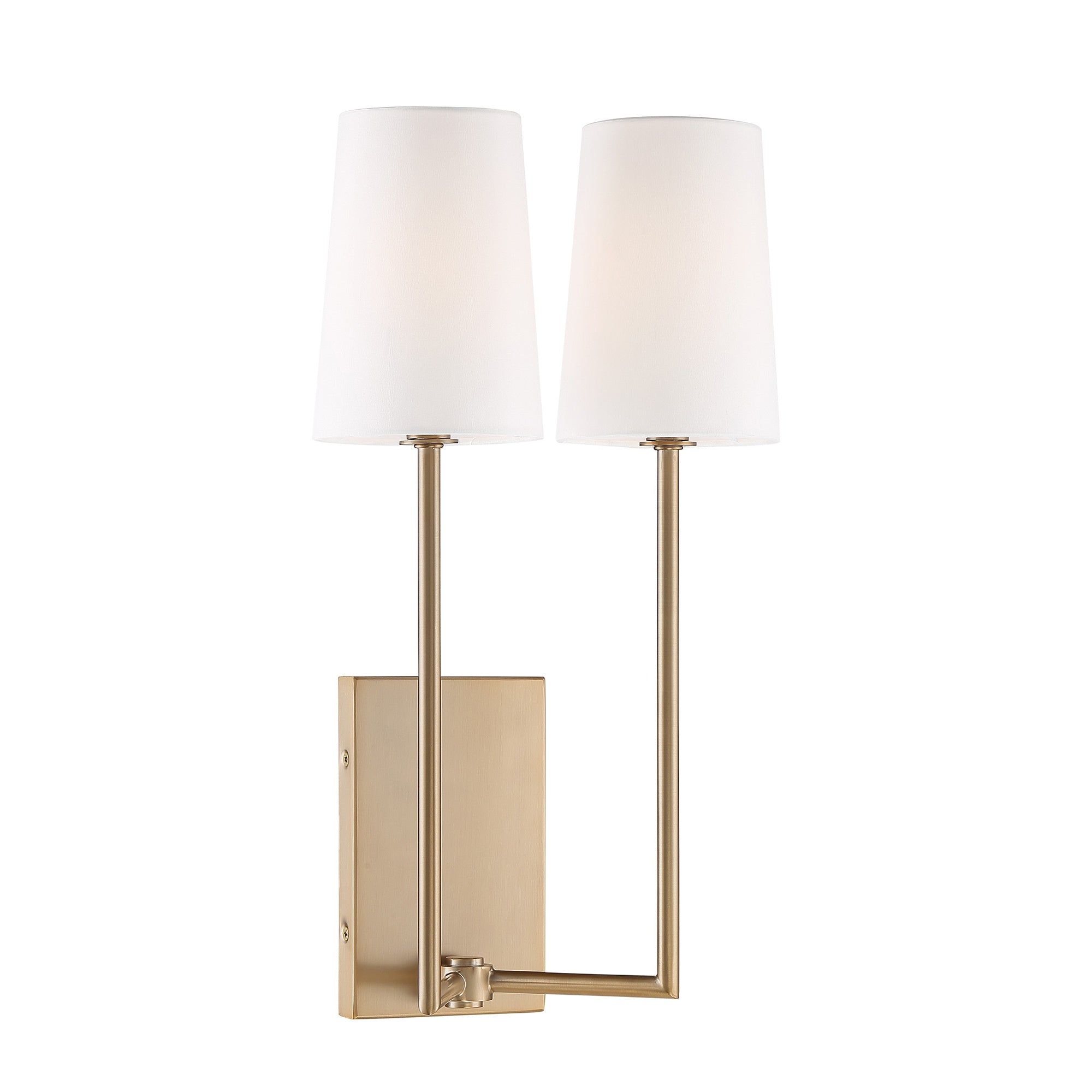 Sytheir Vintage Kunst Messing Stoff Wandleuchte-Letslighting