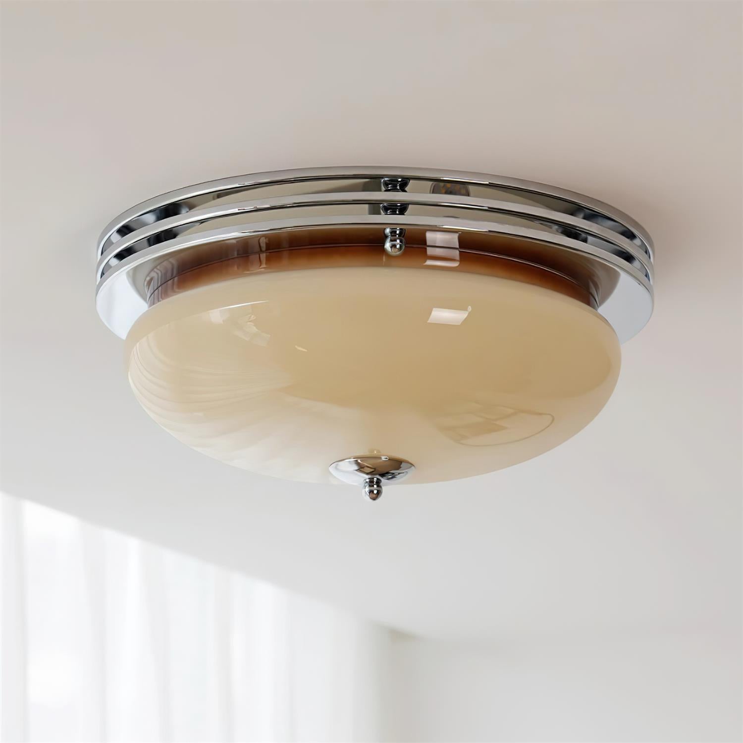 Sage Moderne Deckenleuchte aus Metall und Glas-Letslighting