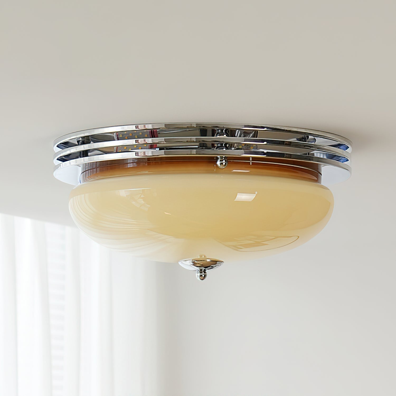 Sage Moderne Deckenleuchte aus Metall und Glas-Letslighting
