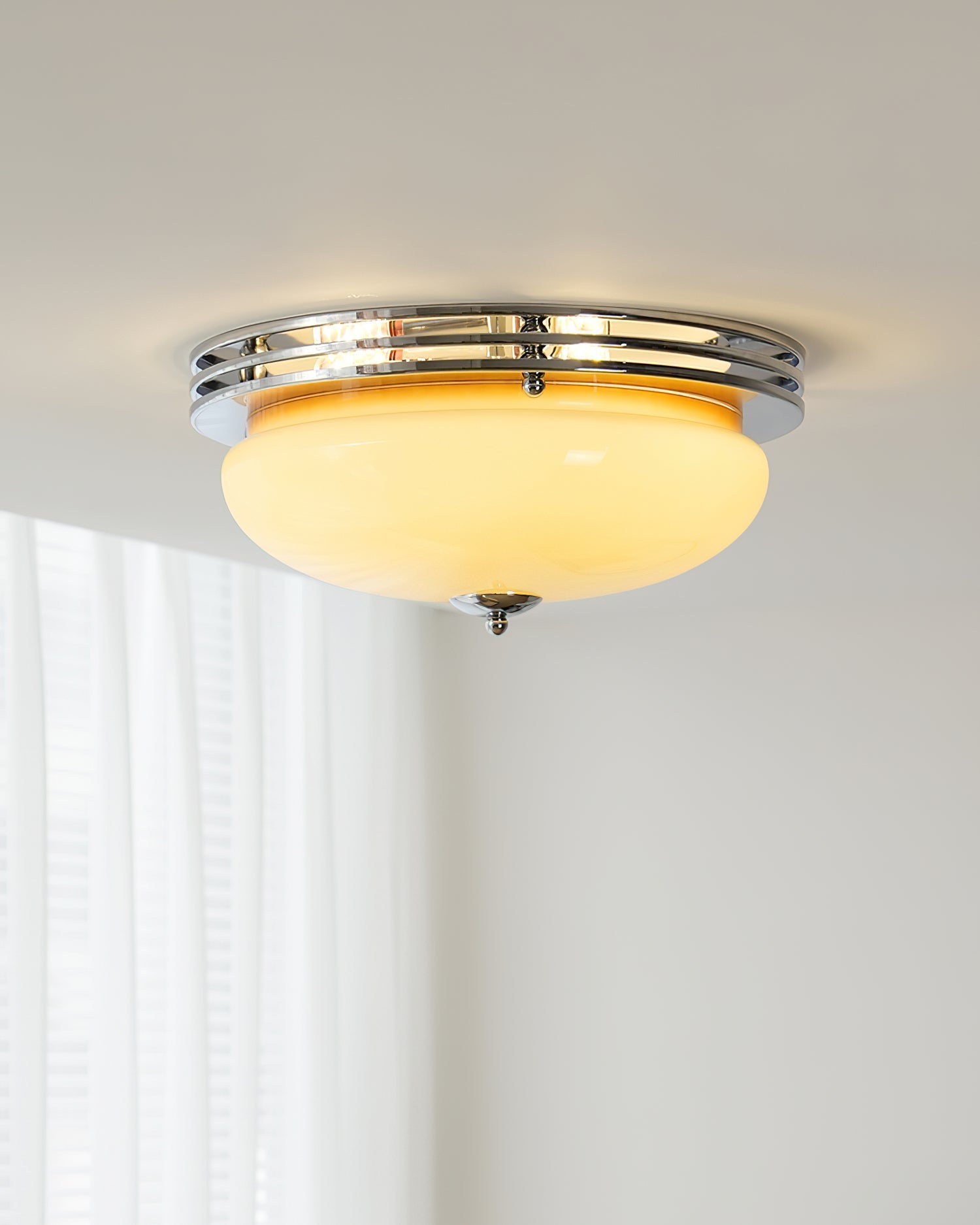 Sage Moderne Deckenleuchte aus Metall und Glas-Letslighting