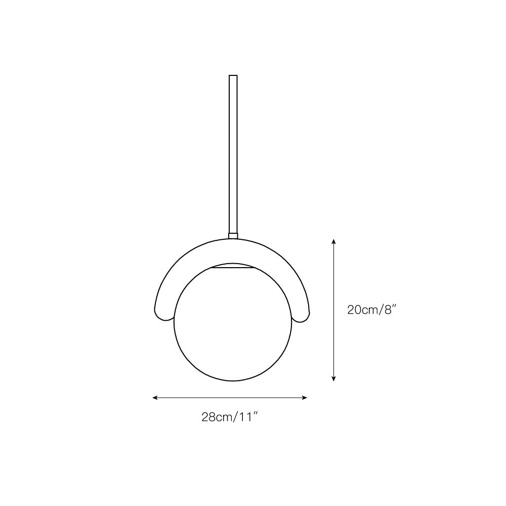 Citheis Linear Glas Kronleuchter-Letslighting