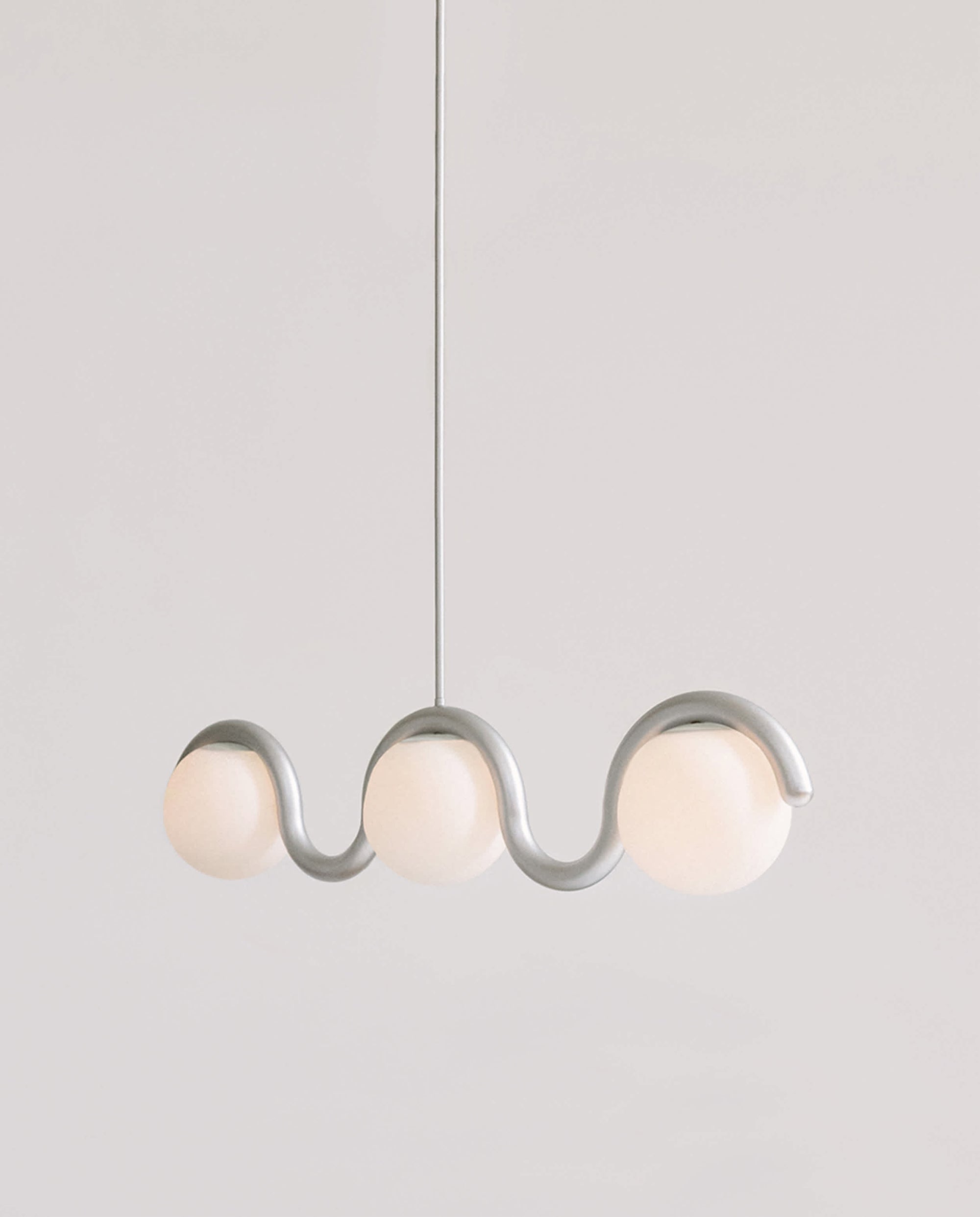 Citheis Linear Glas Kronleuchter-Letslighting