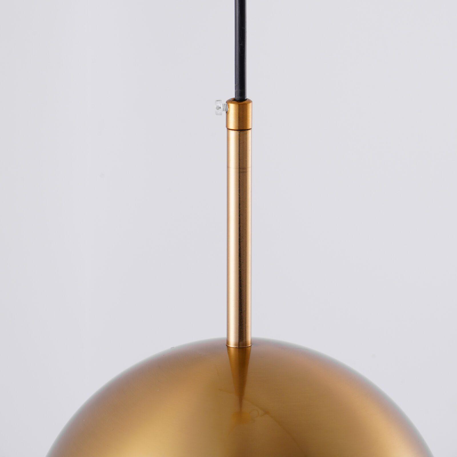 Solara Pendelleuchte Messing Glas Modern-Letslighting