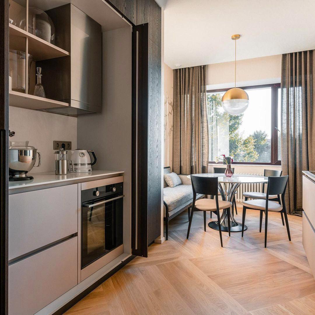 Solara Pendelleuchte Messing Glas Modern-Letslighting