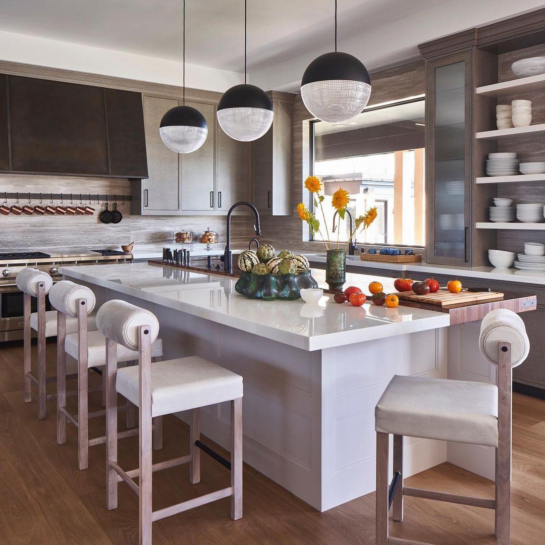 Solara Pendelleuchte Messing Glas Modern-Letslighting