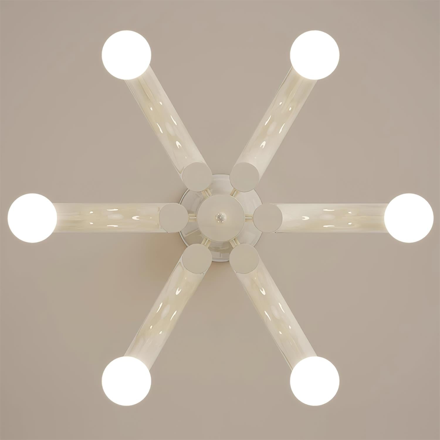 Fivelle Modern Creme Mehrarm Kronleuchter-Letslighting