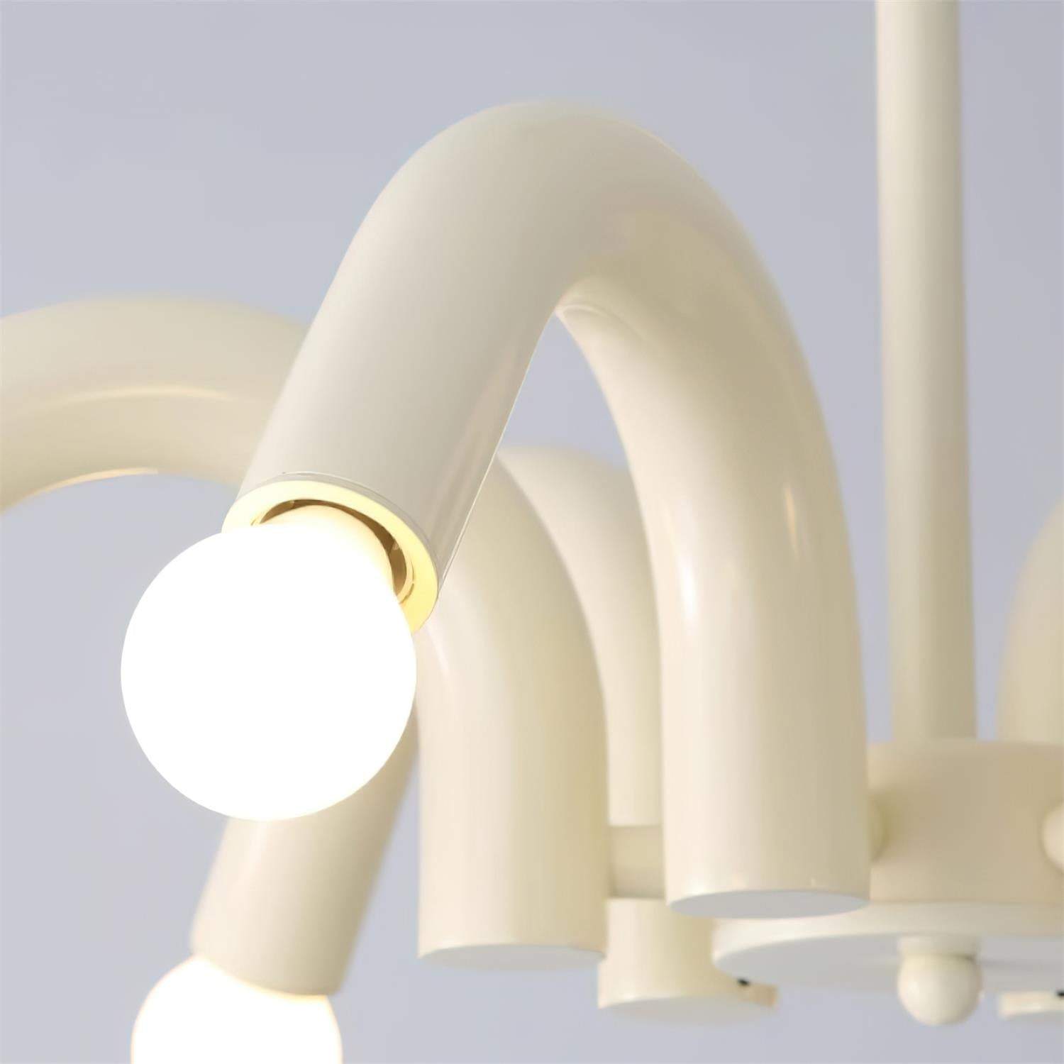 Fivelle Modern Creme Mehrarm Kronleuchter-Letslighting