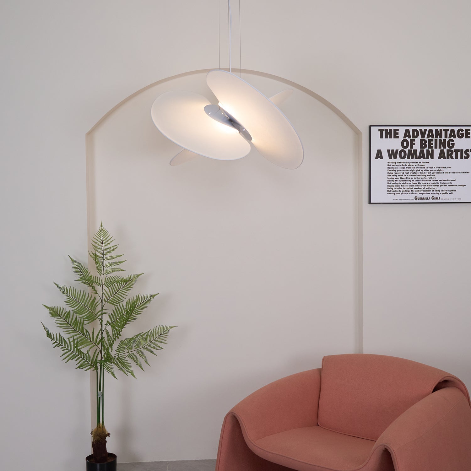 Whirl Moderne Stoff Pendelleuchte-Letslighting