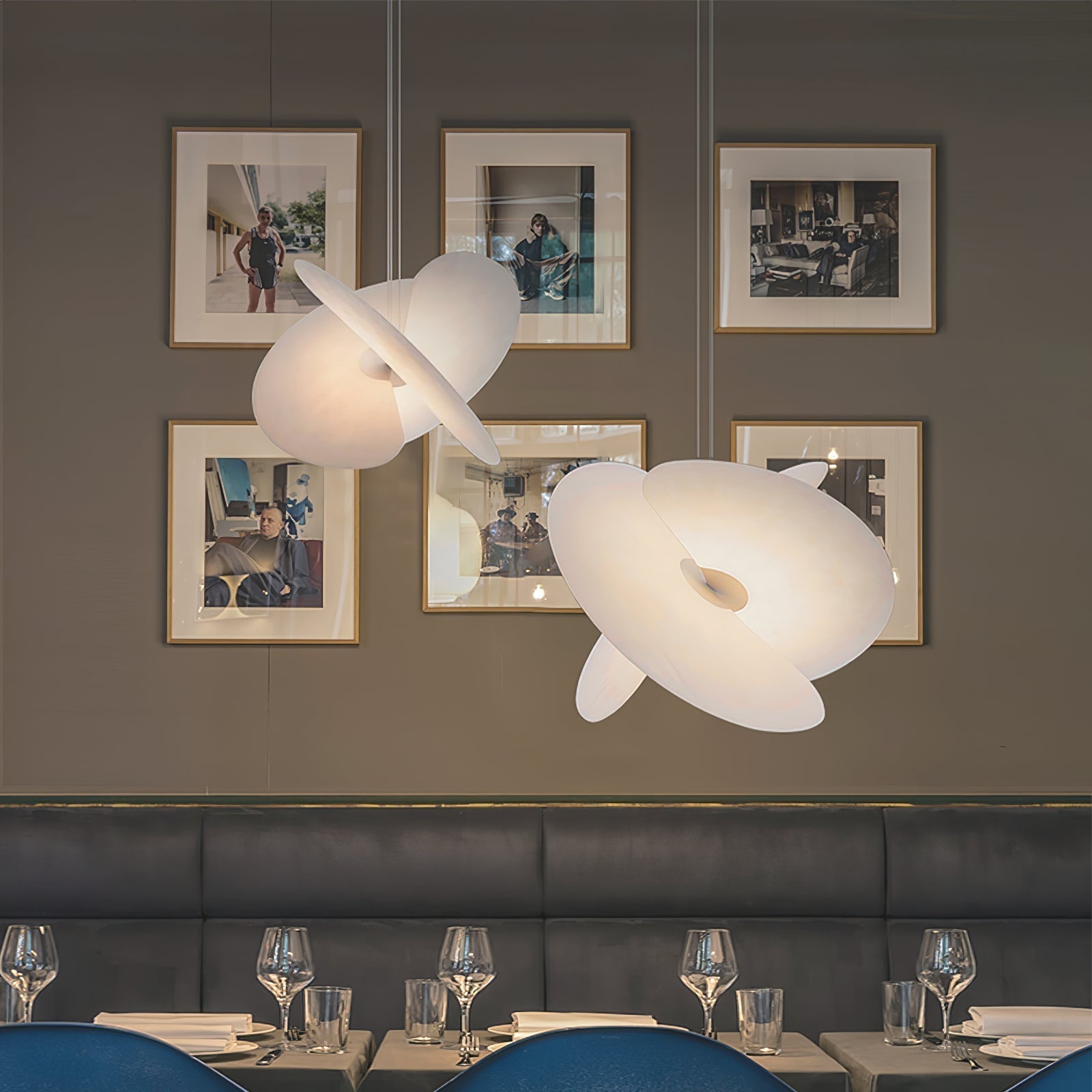 Whirl Moderne Stoff Pendelleuchte-Letslighting