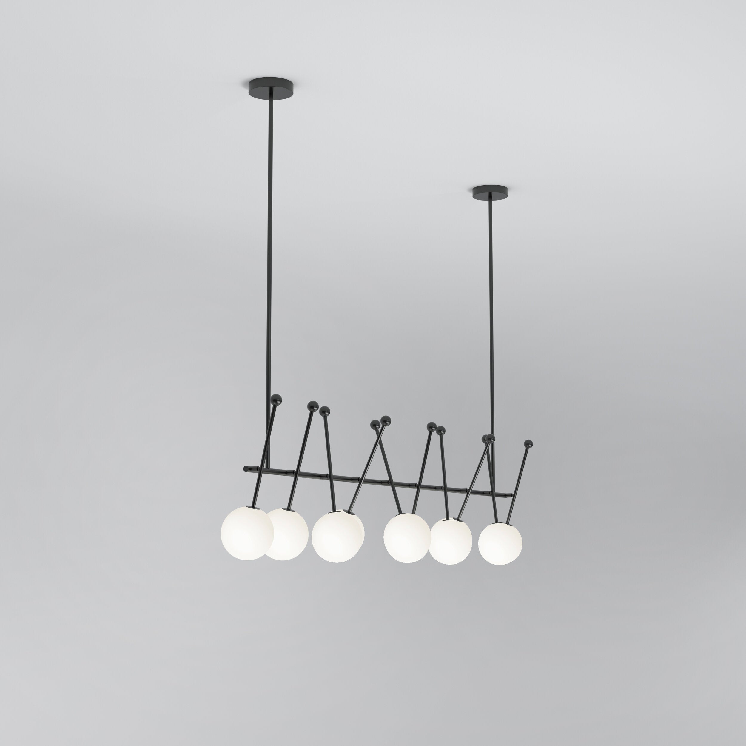 Vavele Vintage Industrial Gerade Glas Pendelleuchte-Letslighting