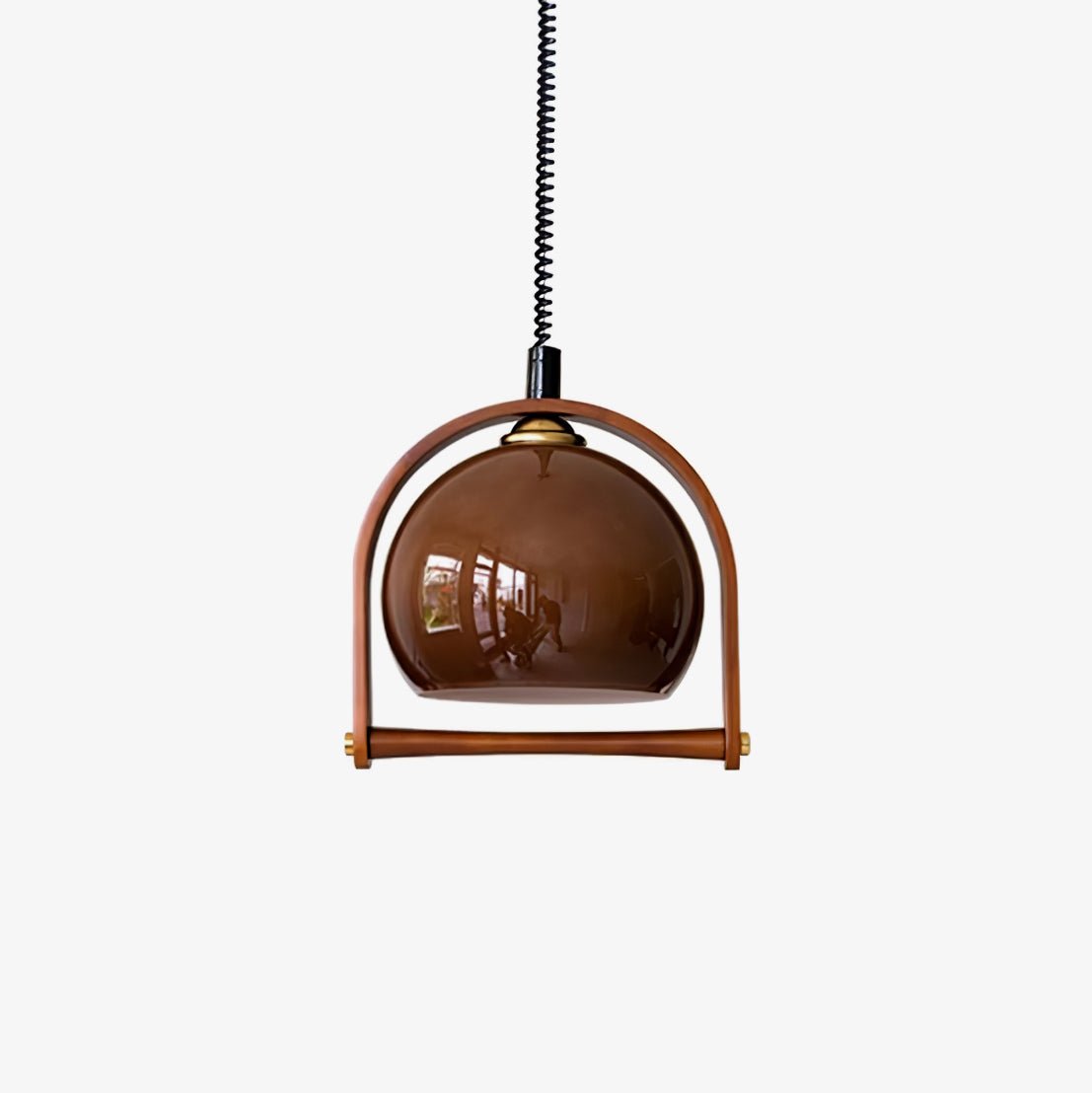Cesilarae Premium Nordic Art Glas Holz Pendelleuchte-Letslighting