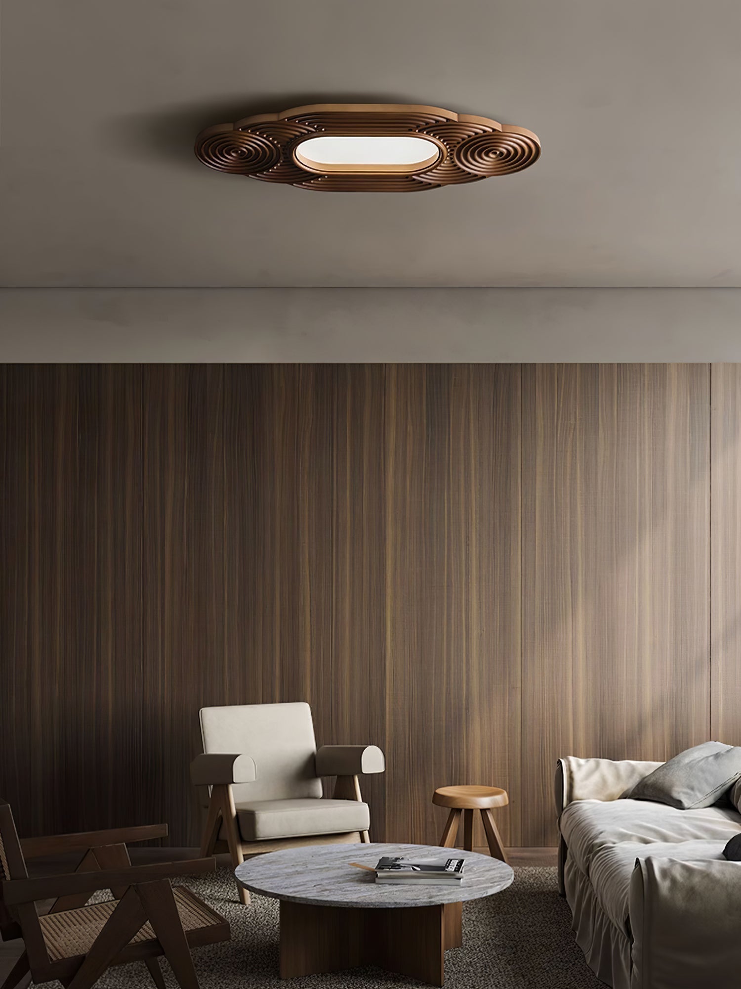 Udorionis Premium Nordic Art Holz Deckenleuchte-Letslighting