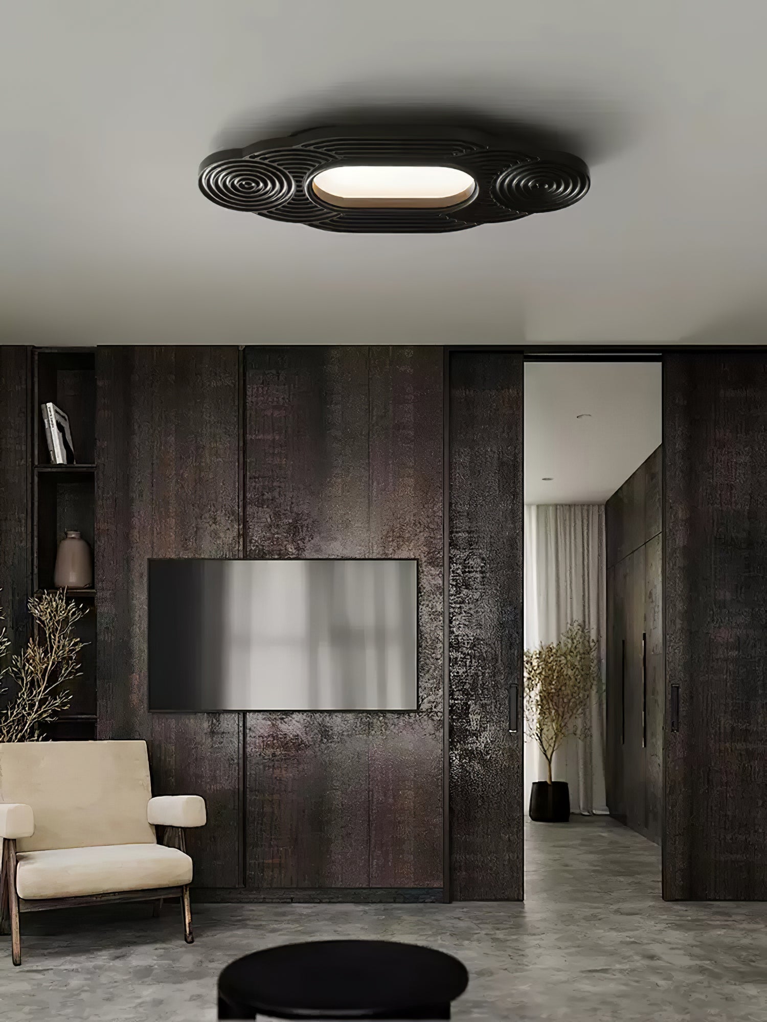 Udorionis Premium Nordic Art Holz Deckenleuchte-Letslighting
