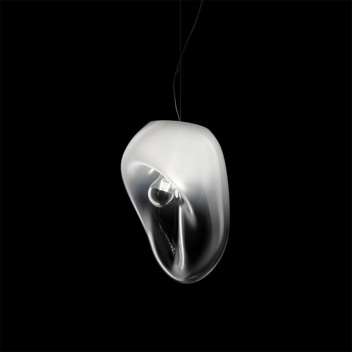 Lymara Schwarz Glas Pendelleuchte-Letslighting