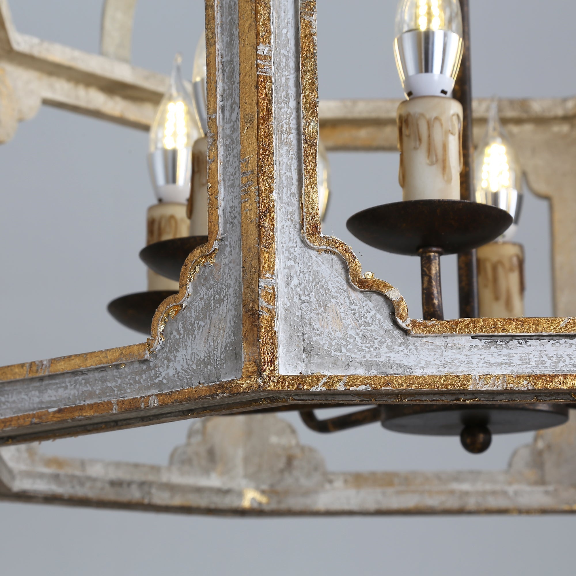 Virinira Landhaus Holz Pendelleuchte-Letslighting
