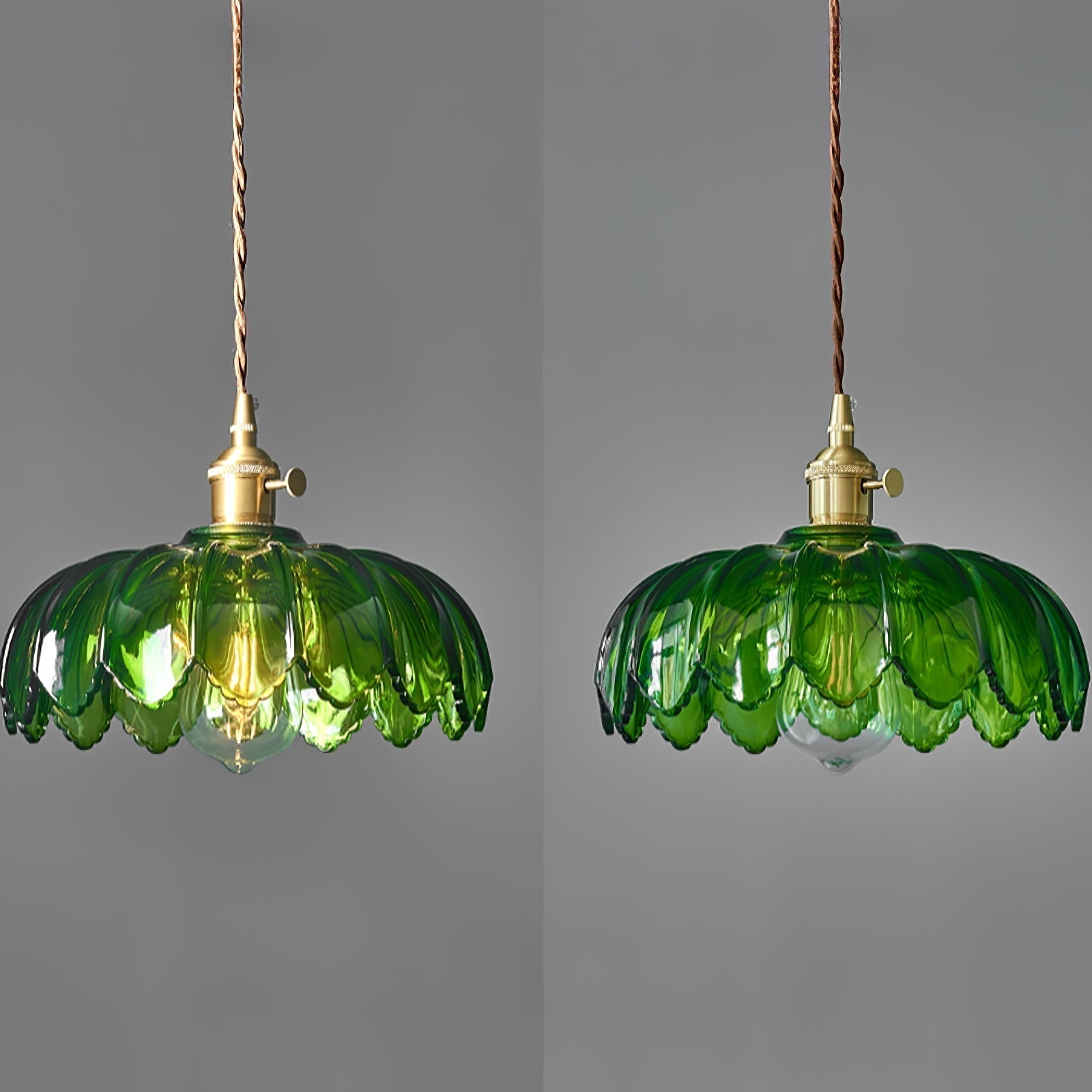 Fioracn Holz Lampe Luxus Pendelleuchte-Letslighting