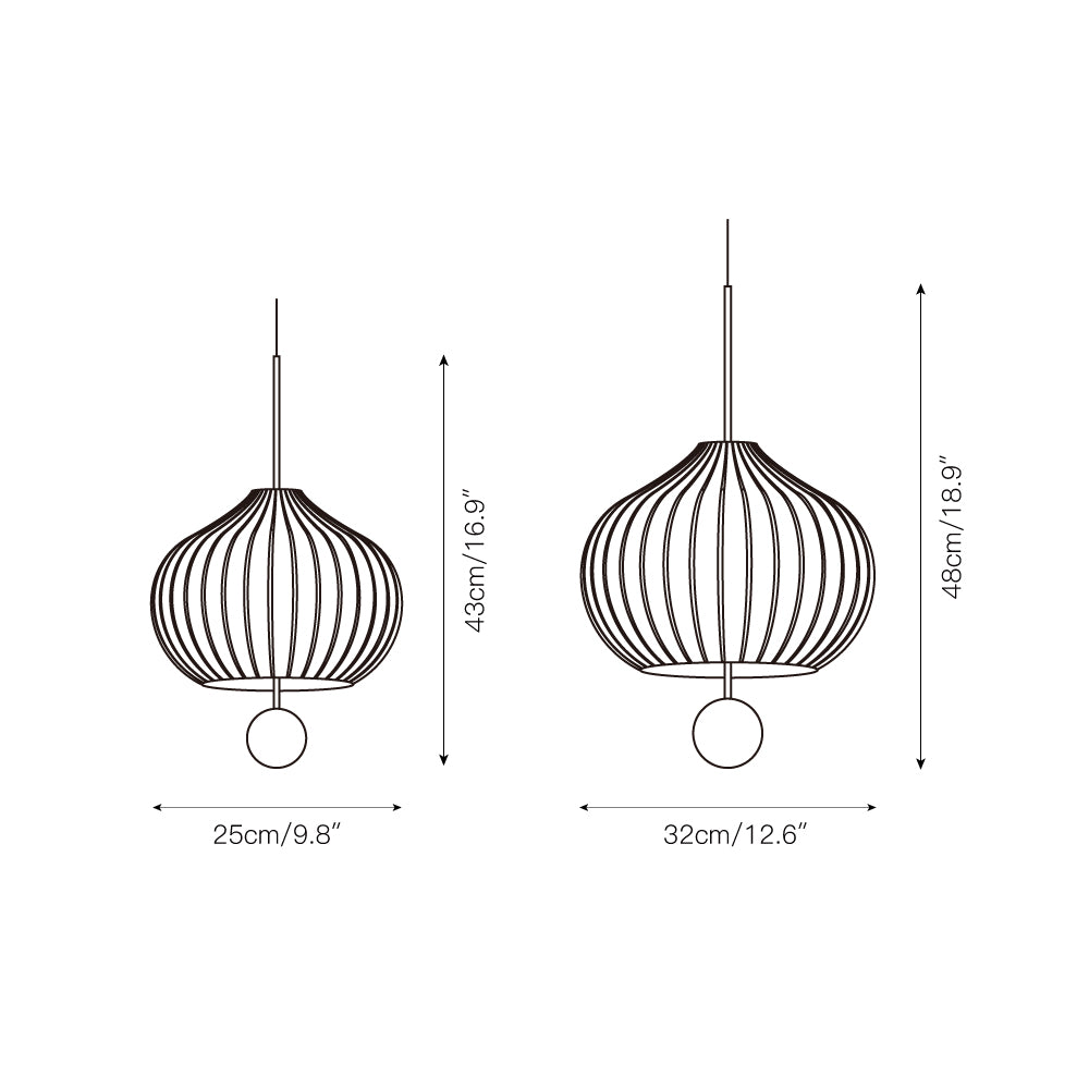Zamarir Glas Pendelleuchte-Letslighting