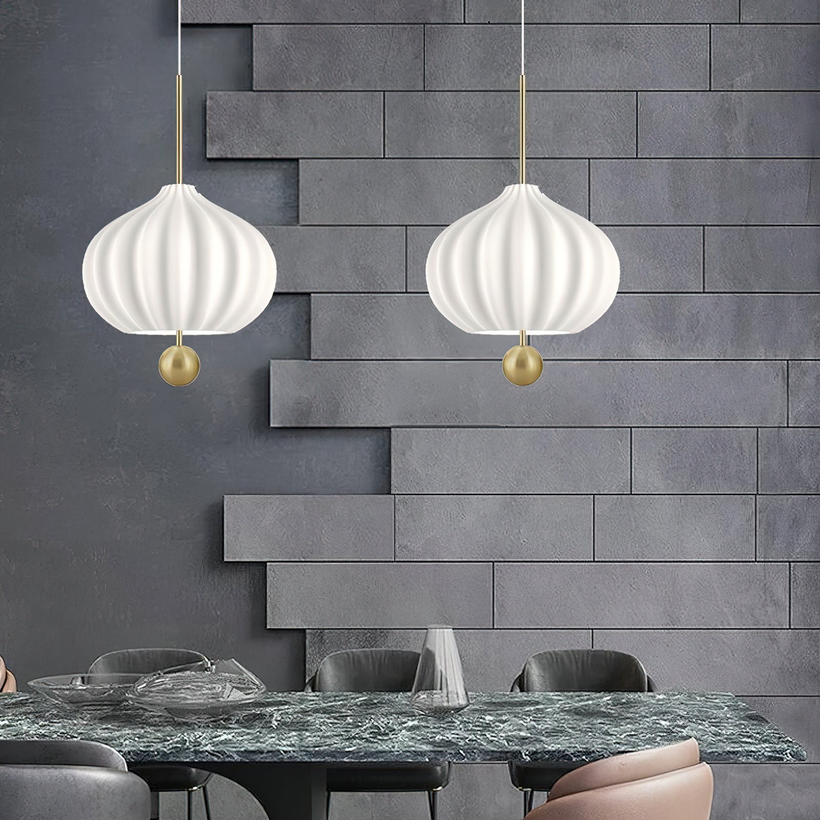 Zamarir Glas Pendelleuchte-Letslighting
