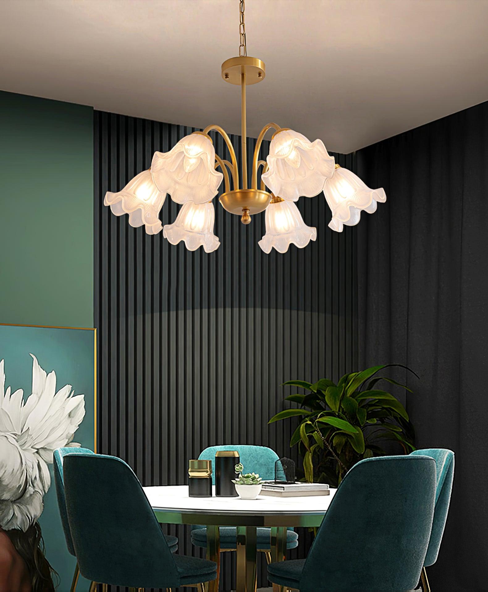 Forrest Chandelier en Verre Élégant et Luxe-Letslighting