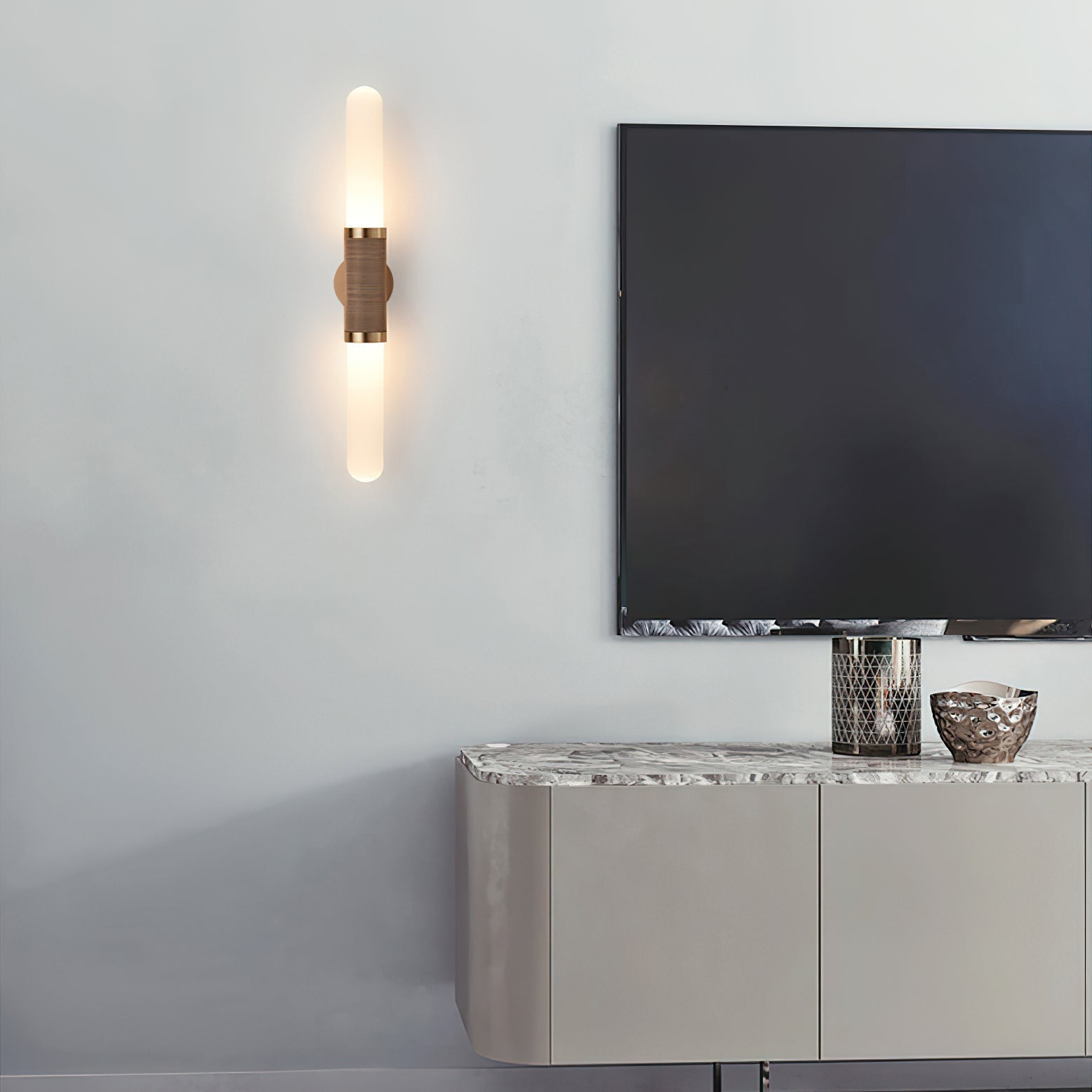 Avaros Wandleuchte Glas Modern Minimalistisch Vanity-Letslighting