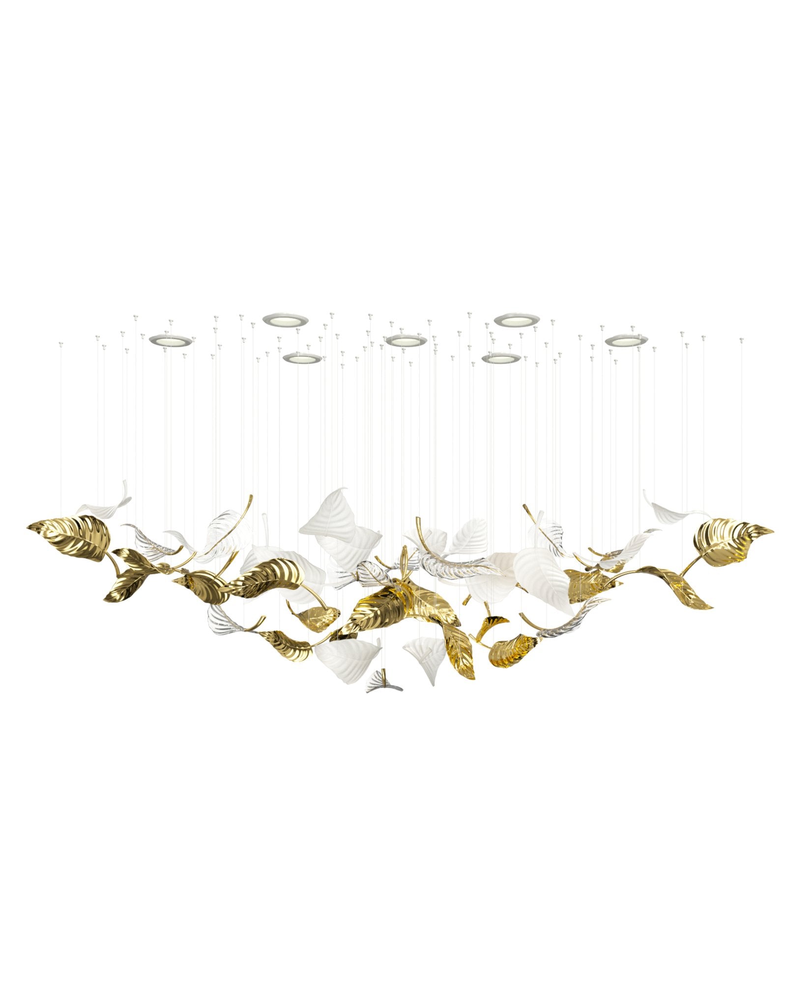 Ornorel Luxuriöse Pendelleuchte aus Glas-Letslighting