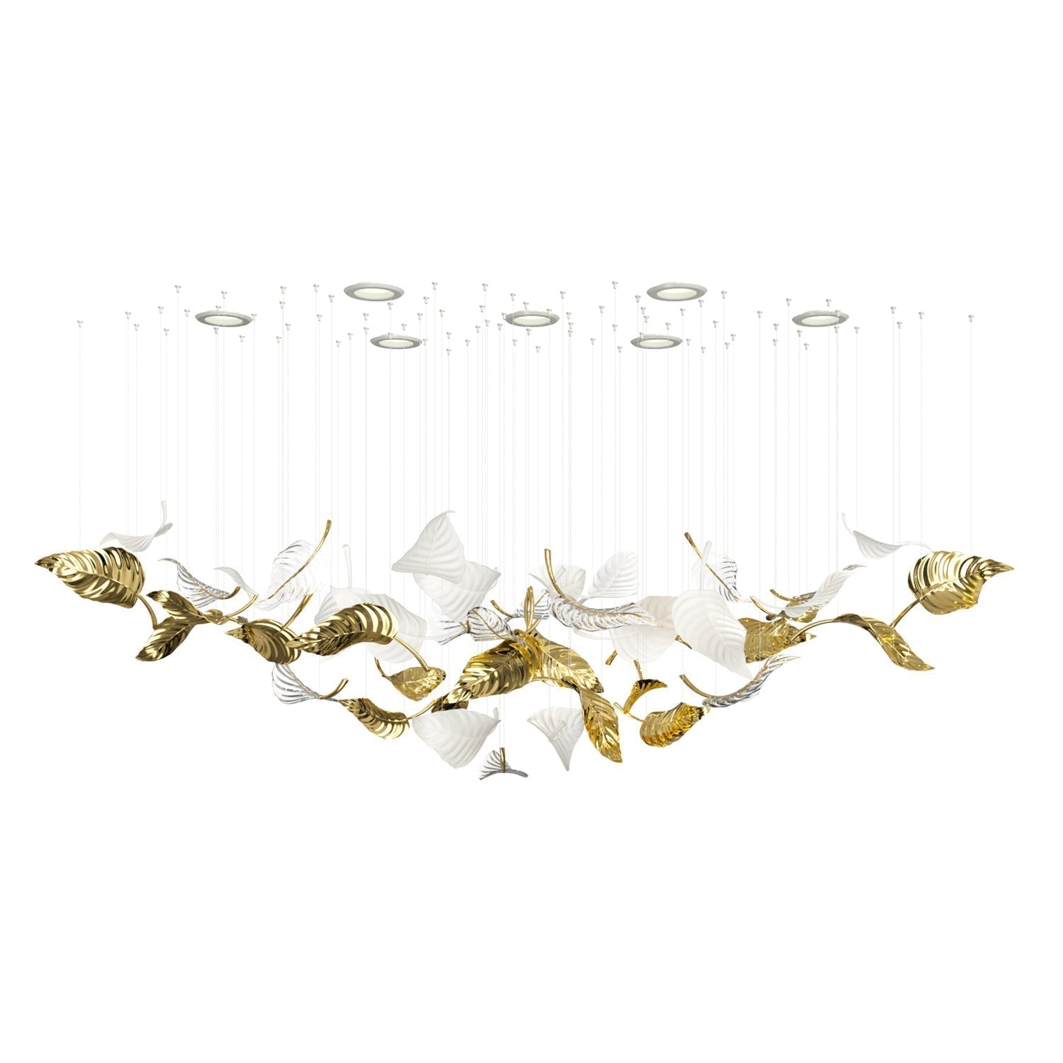 Ornorel Luxuriöse Pendelleuchte aus Glas-Letslighting
