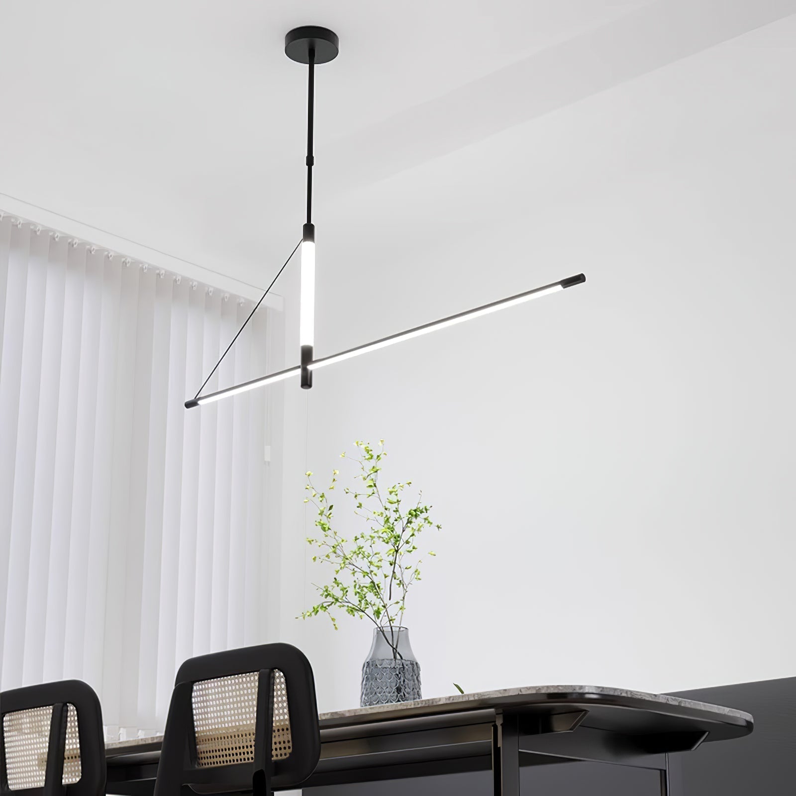 Araeyra Moderne Minimalistische Lineare Pendelleuchte-Letslighting