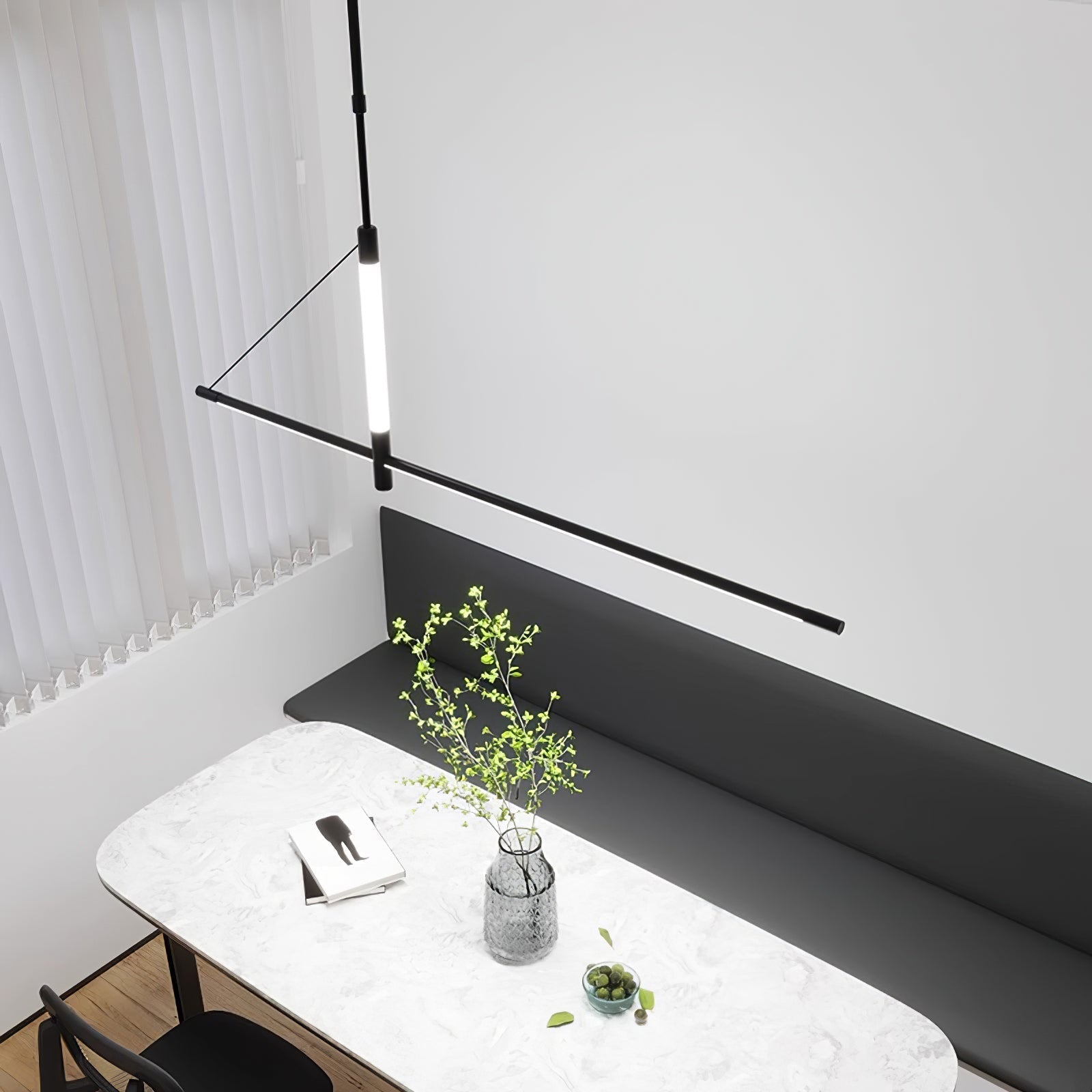 Araeyra Moderne Minimalistische Lineare Pendelleuchte-Letslighting