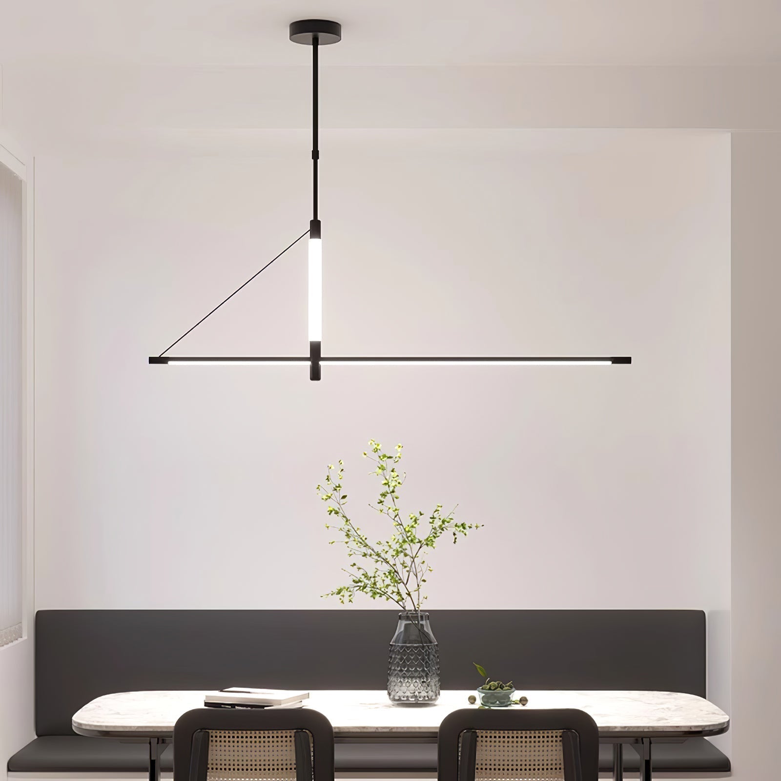 Araeyra Moderne Minimalistische Lineare Pendelleuchte-Letslighting