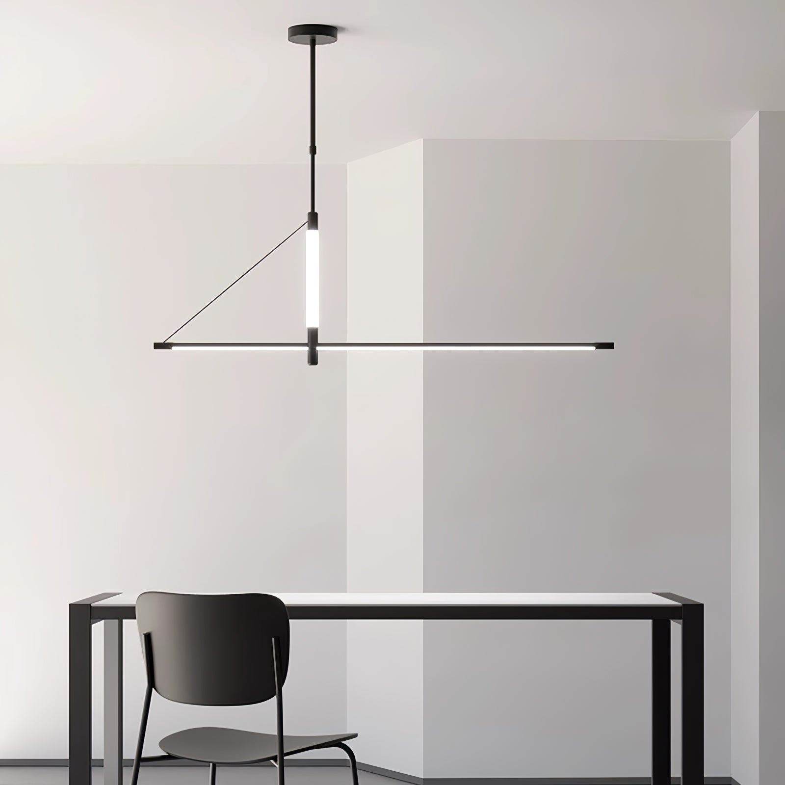 Araeyra Moderne Minimalistische Lineare Pendelleuchte-Letslighting