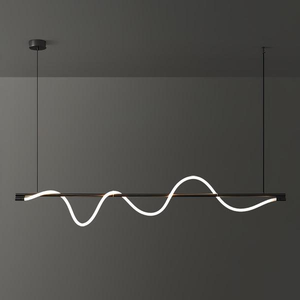 Linear Curve Island Pendant Lamp - Blowlighting