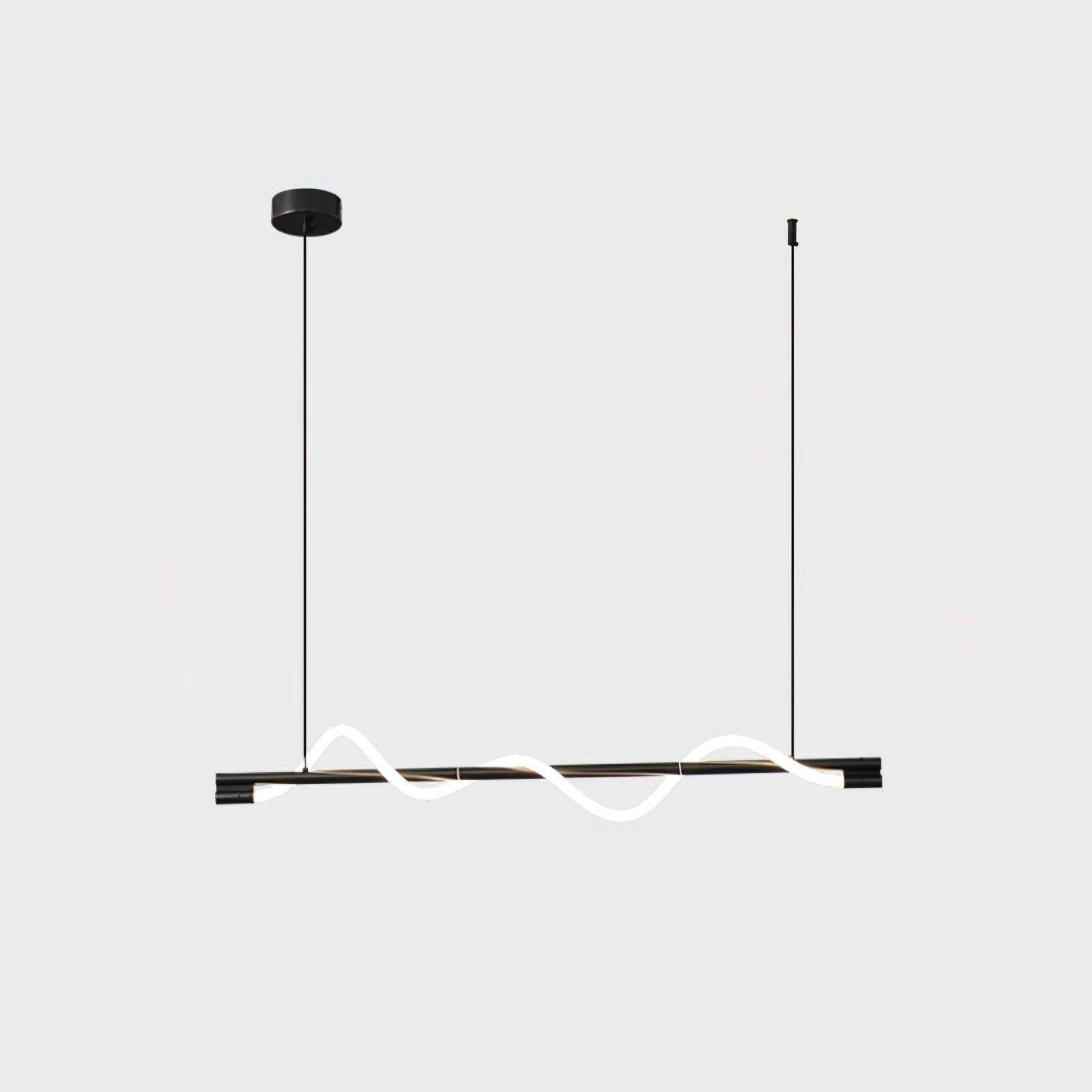 Linear Curve Island Pendant Lamp - Blowlighting