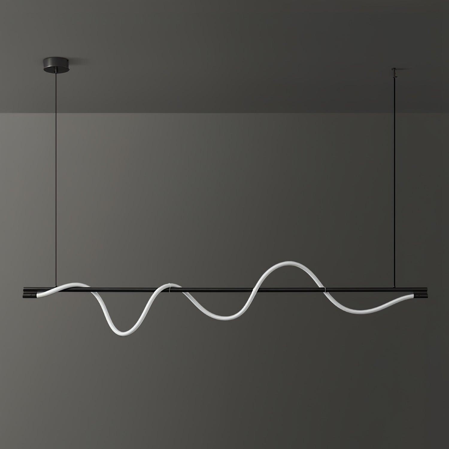 Linear Curve Island Pendant Lamp - Blowlighting