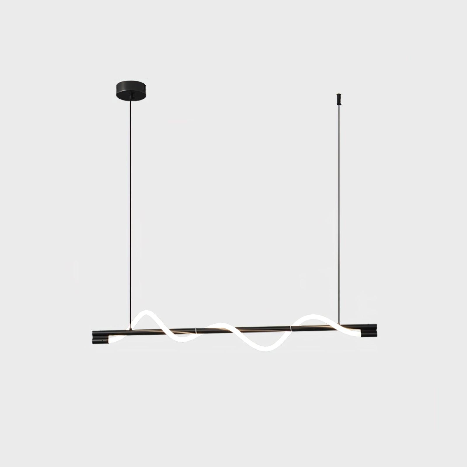 Linear Curve Island Pendant Lamp - Blowlighting
