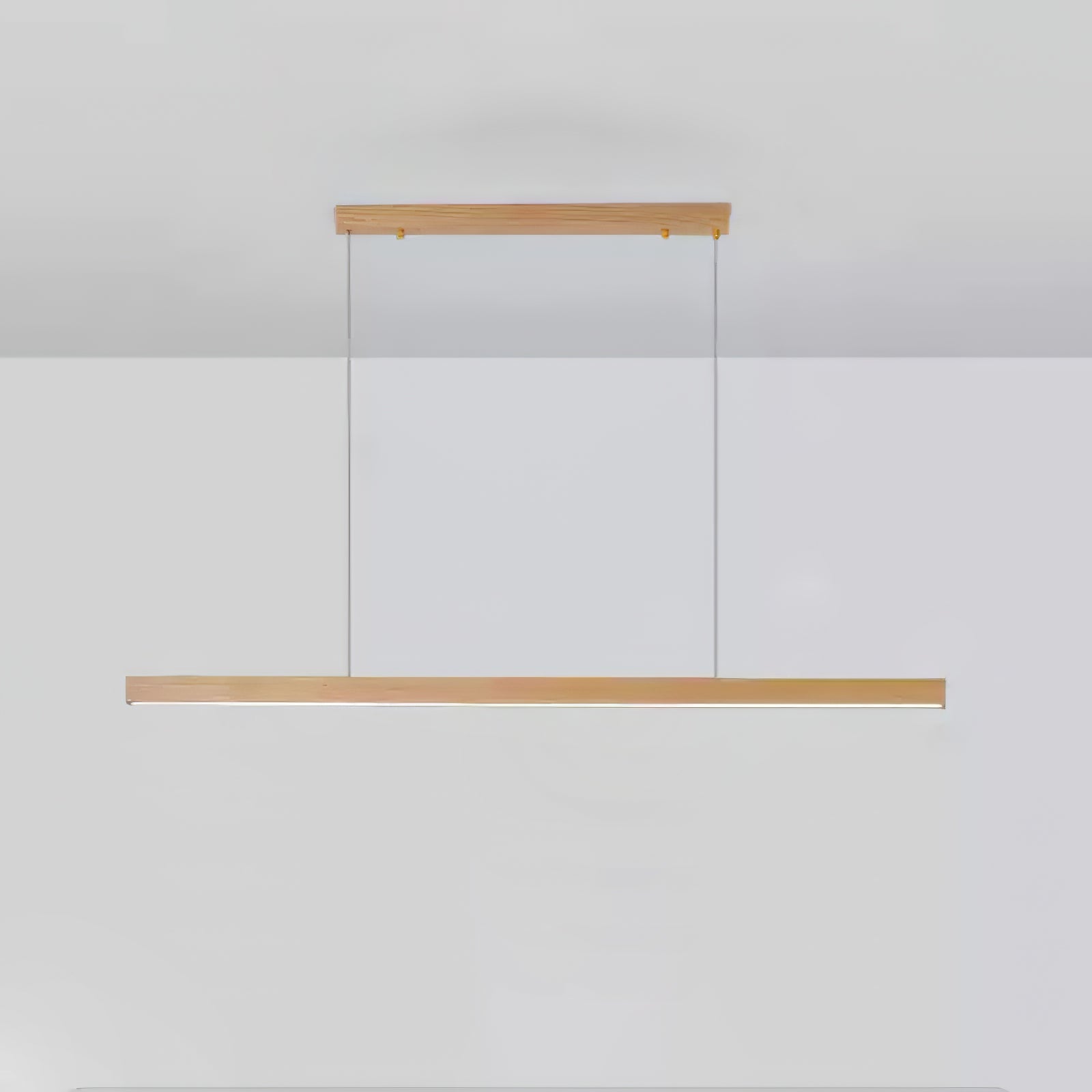 Elowen Linear Minimalistisch Holz Pendelleuchte Leuchte-Letslighting