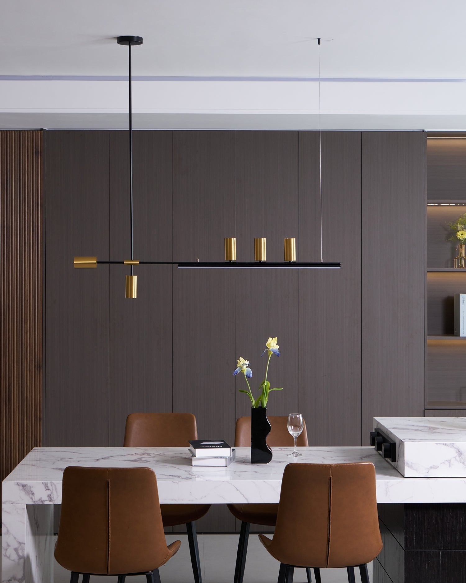 Emirel Modern Minimalistisch Linear Insel Pendelleuchte Lampe-Letslighting