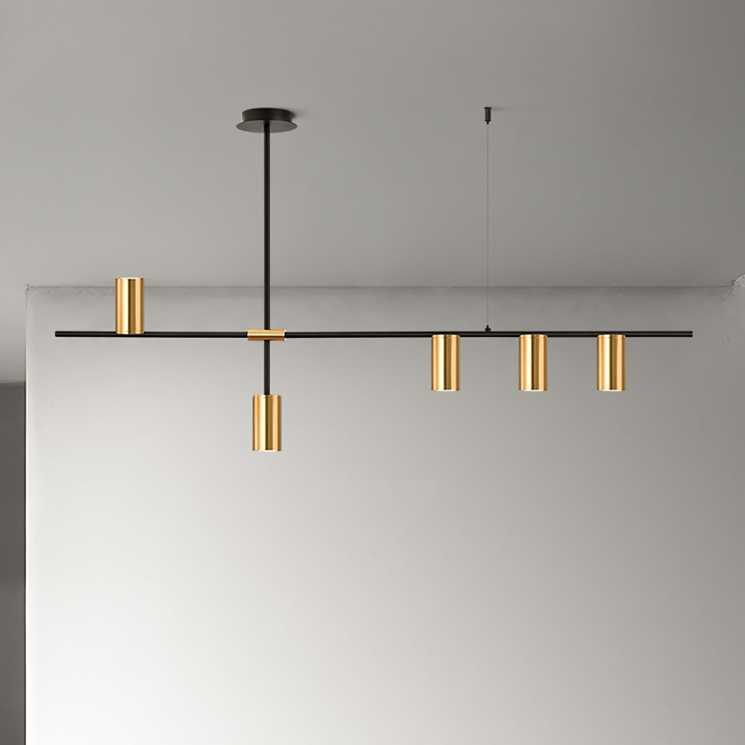 Emirel Modern Minimalistisch Linear Insel Pendelleuchte Lampe-Letslighting