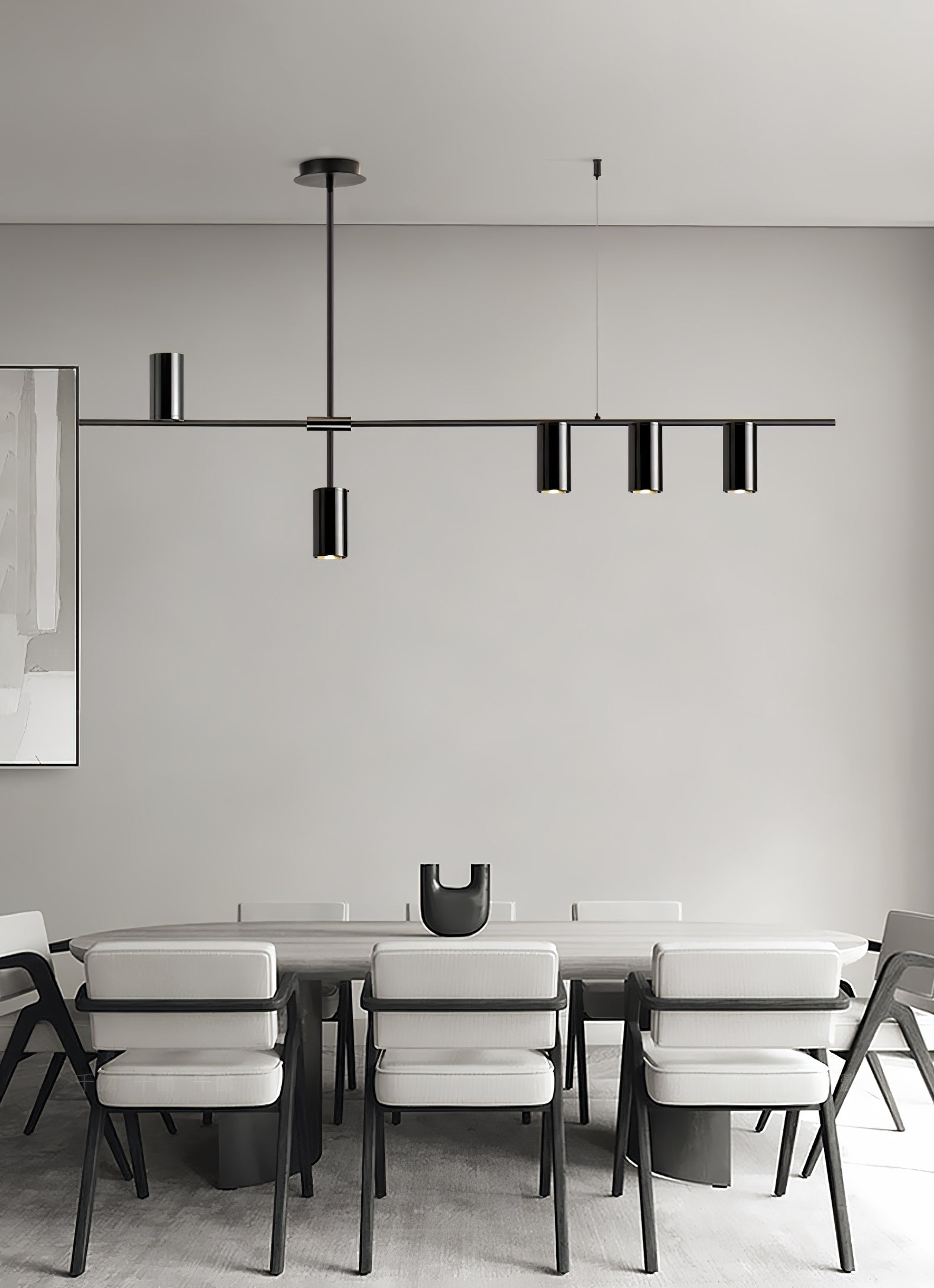 Emirel Modern Minimalistisch Linear Insel Pendelleuchte Lampe-Letslighting