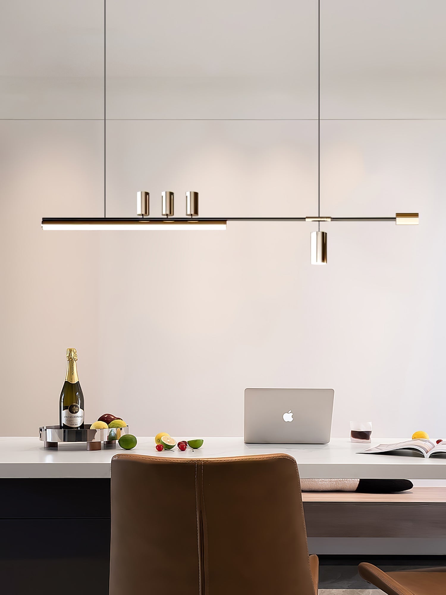 Emirel Modern Minimalistisch Linear Insel Pendelleuchte Lampe-Letslighting