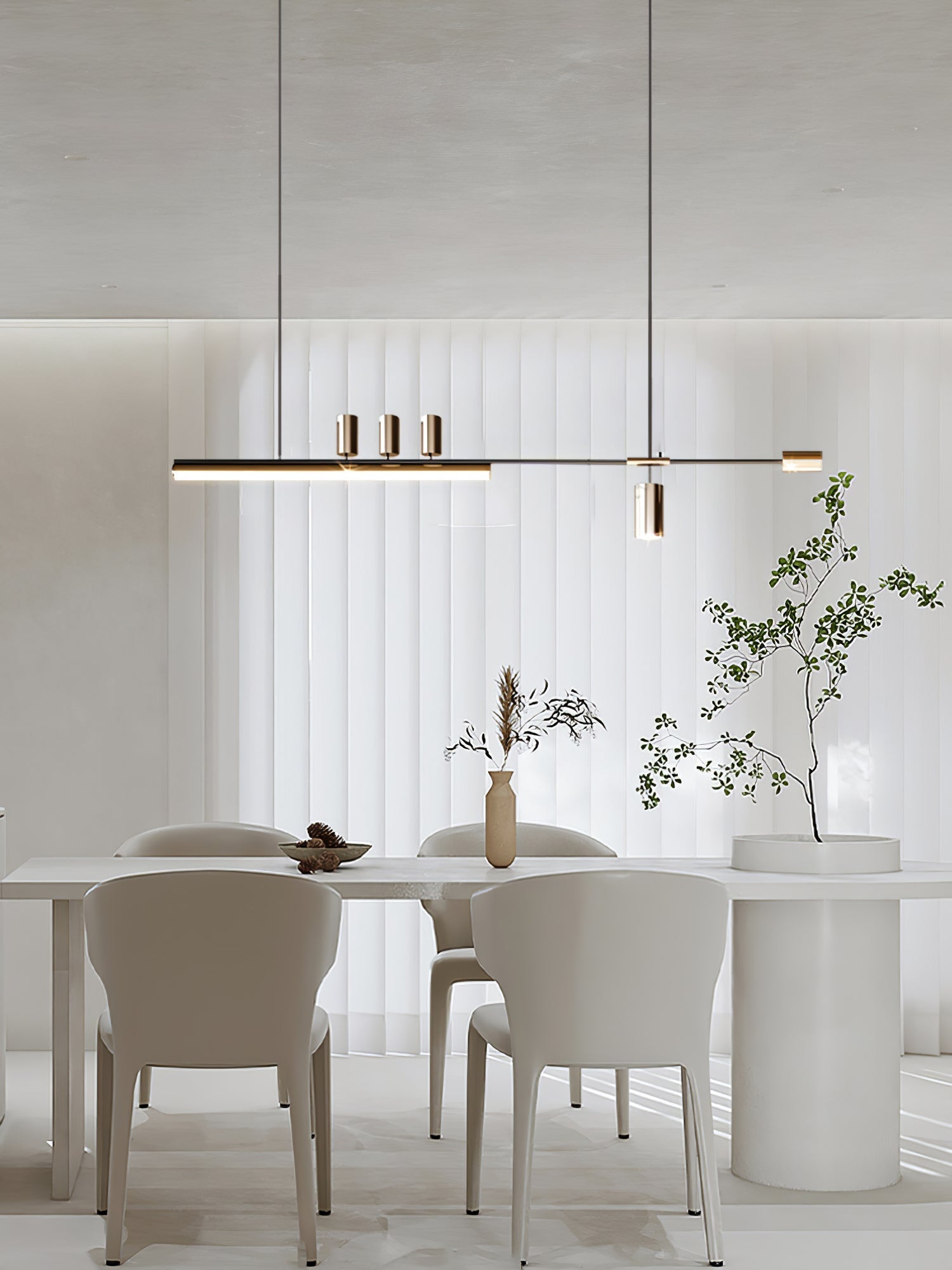 Emirel Modern Minimalistisch Linear Insel Pendelleuchte Lampe-Letslighting