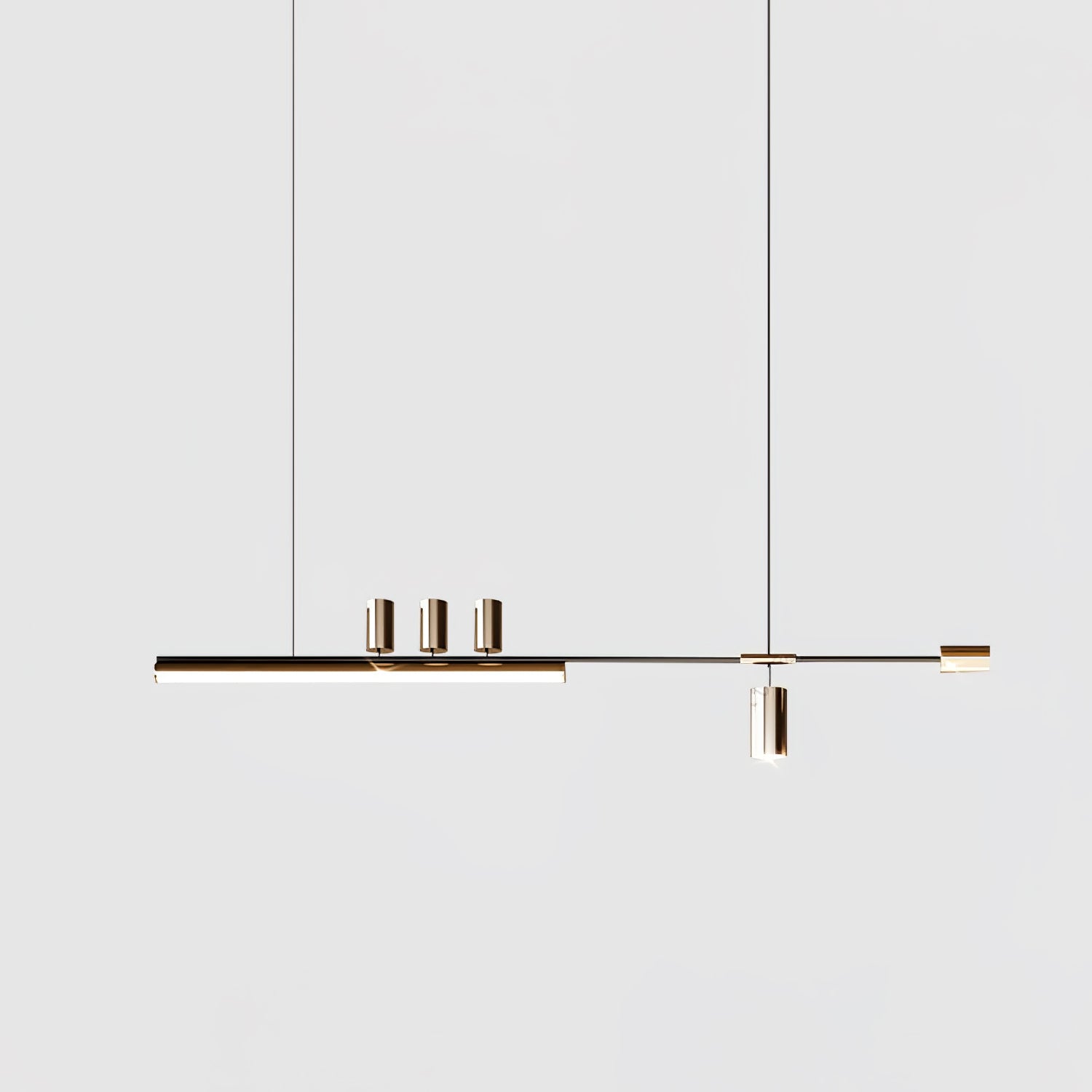 Emirel Modern Minimalistisch Linear Insel Pendelleuchte Lampe-Letslighting
