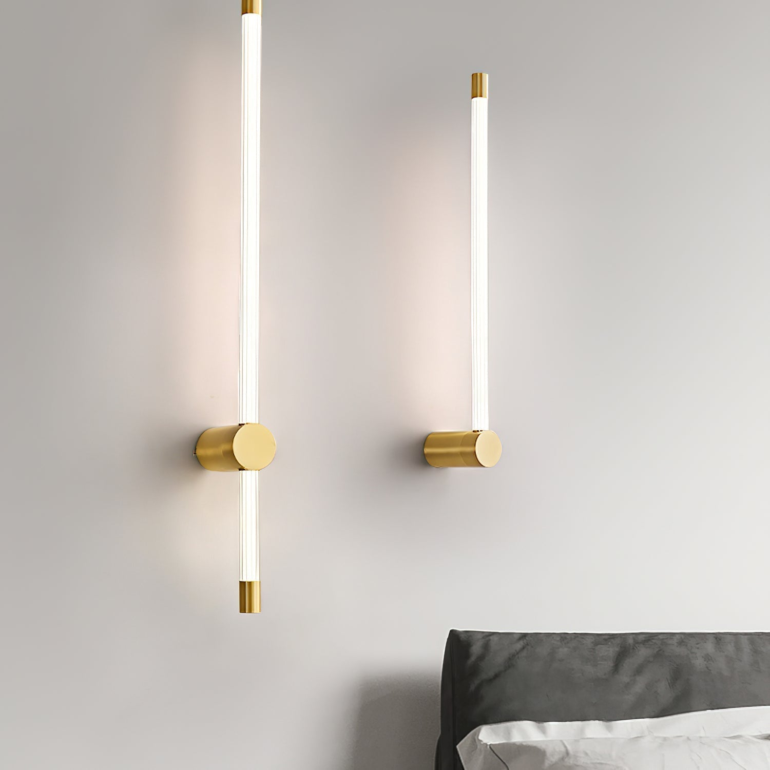 Vexy Lineare LED-Wandleuchte in Gold
