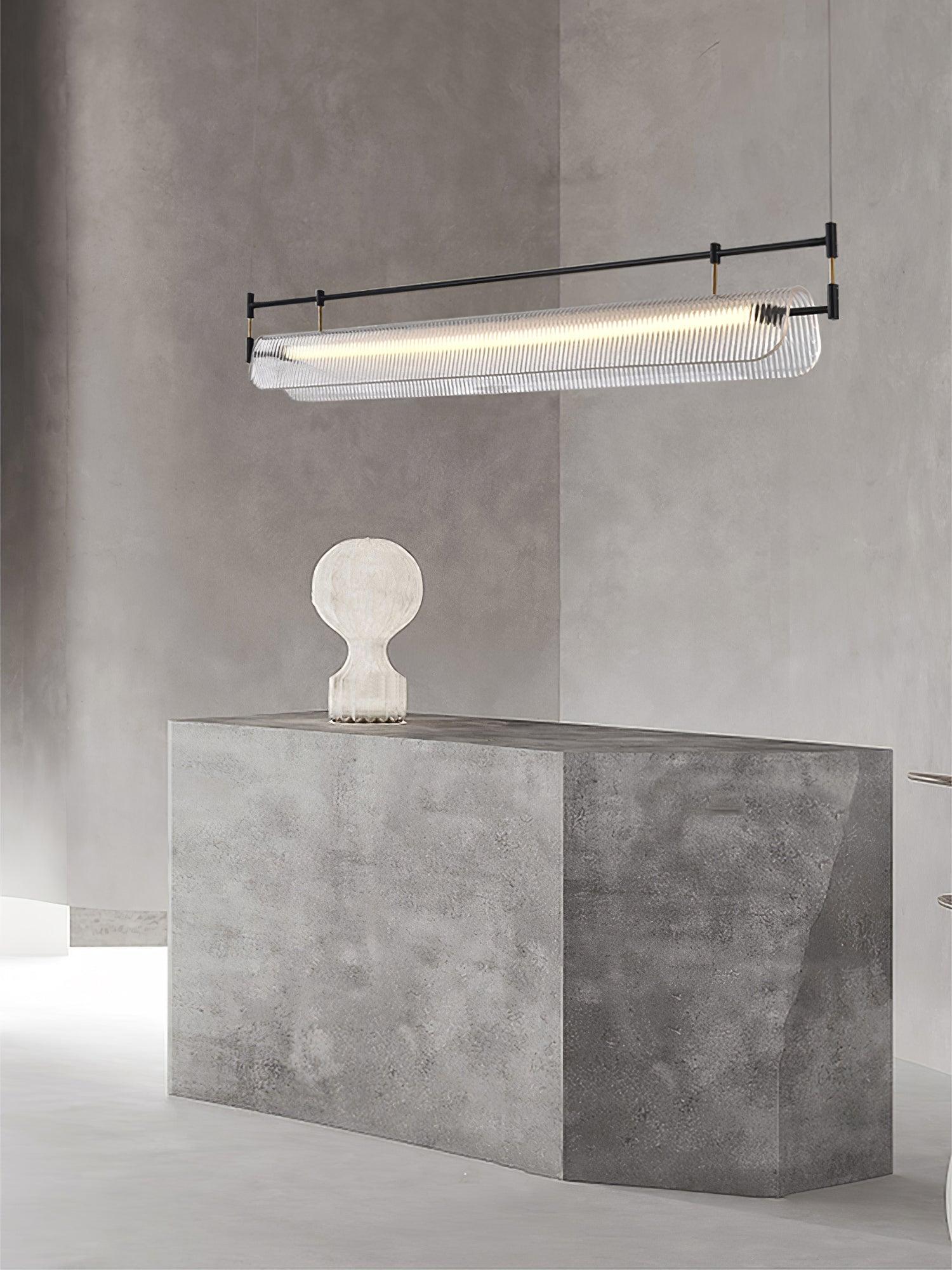 Lustra Kronleuchter Linear Strip Lang-Letslighting