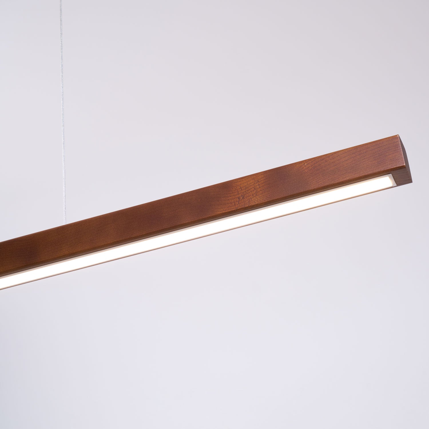 Elowen Linear Minimalistisch Holz Pendelleuchte Leuchte-Letslighting