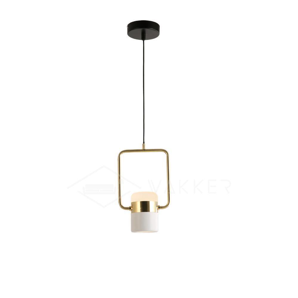 Solara Pendelleuchte Verstellbares Glas mit Messing-Letslighting