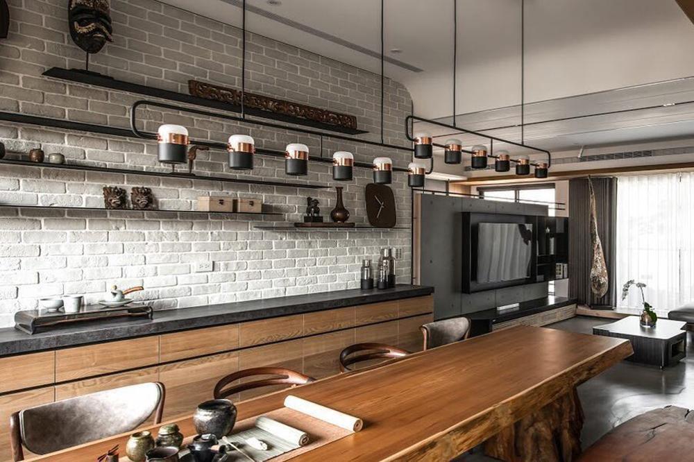 Solara Pendelleuchte Verstellbares Glas mit Messing-Letslighting