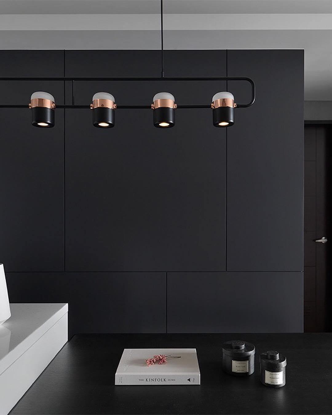 Solara Pendelleuchte Verstellbares Glas mit Messing-Letslighting