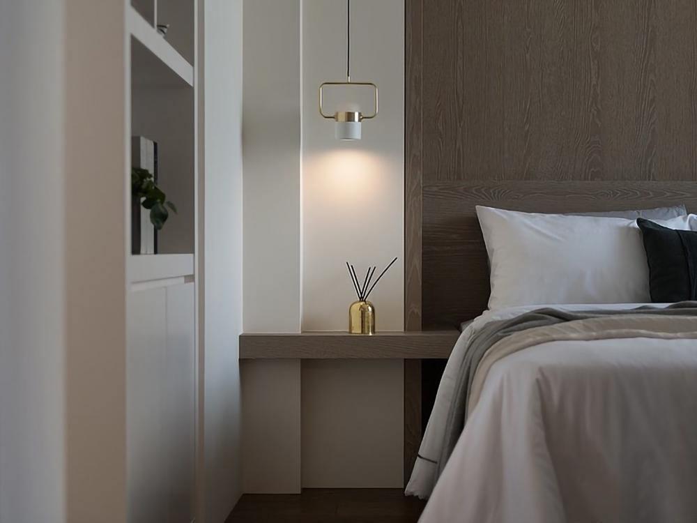 Solara Pendelleuchte Verstellbares Glas mit Messing-Letslighting